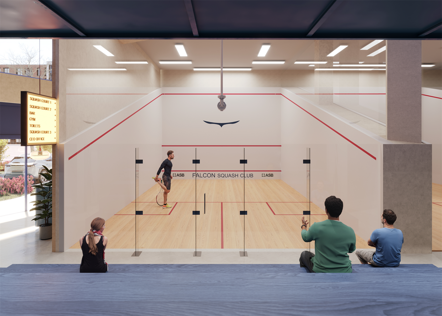 falcon squash club