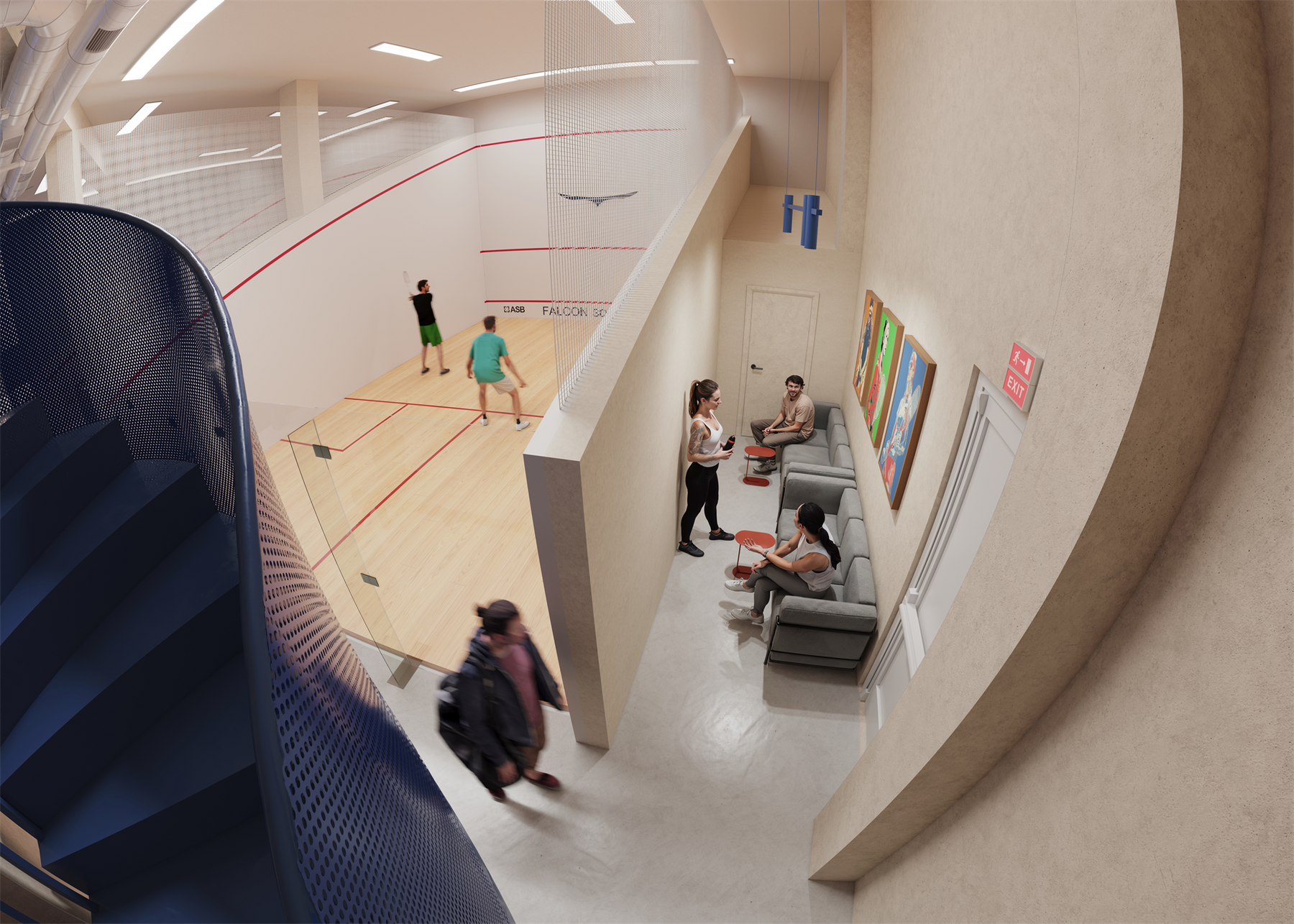 falcon squash club